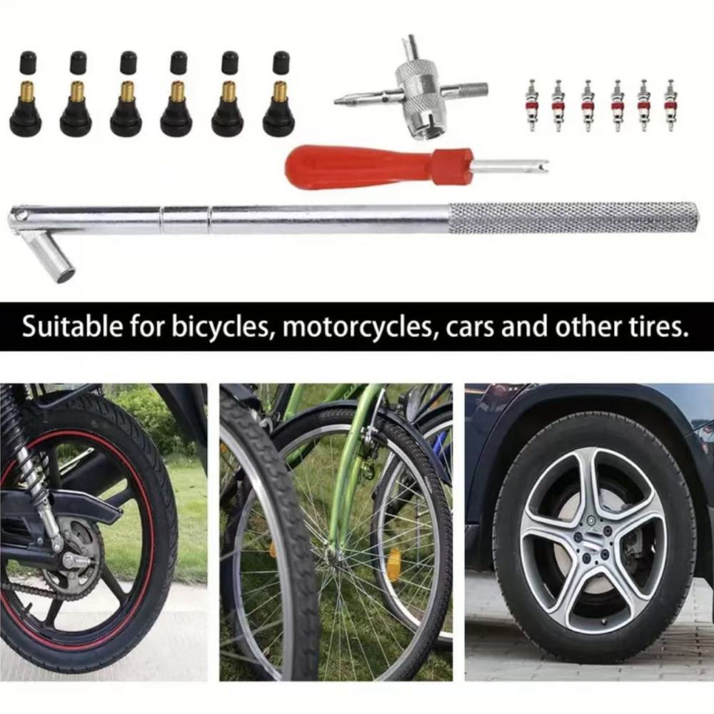 Workshop Hand Tools And Equipment - 自動車タイヤバルブステム修理ツール 真空ノズルインストーラー プーラー プラスチック製リム保護 車整備工場用機器