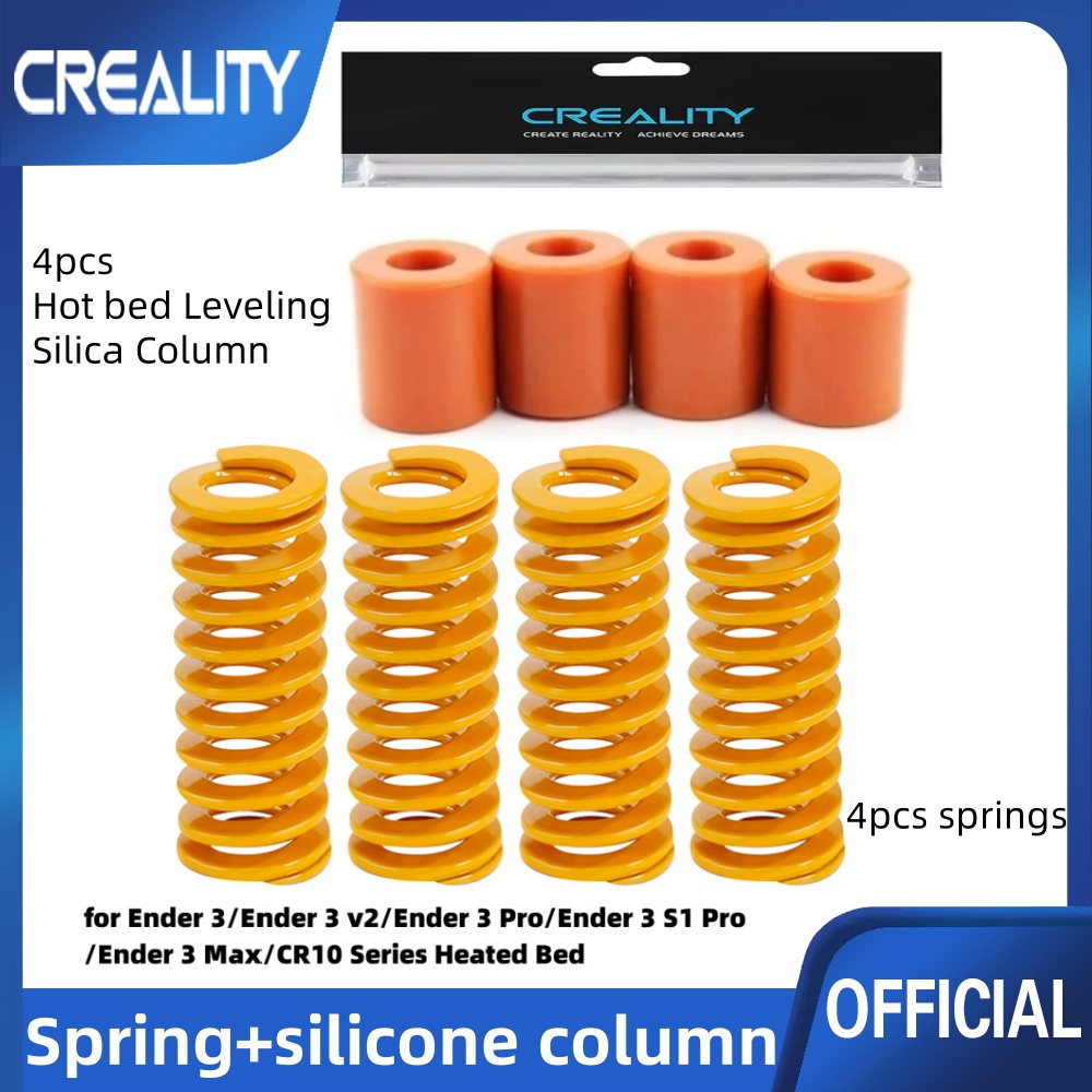 Creality Printer Ender 3 - Creality Ender 3 Pro スプリングアップグレード、3Dプリンターベッドスプリング、ベッドレベリングスプリング、Ender 3シリーズ/5/S1/3