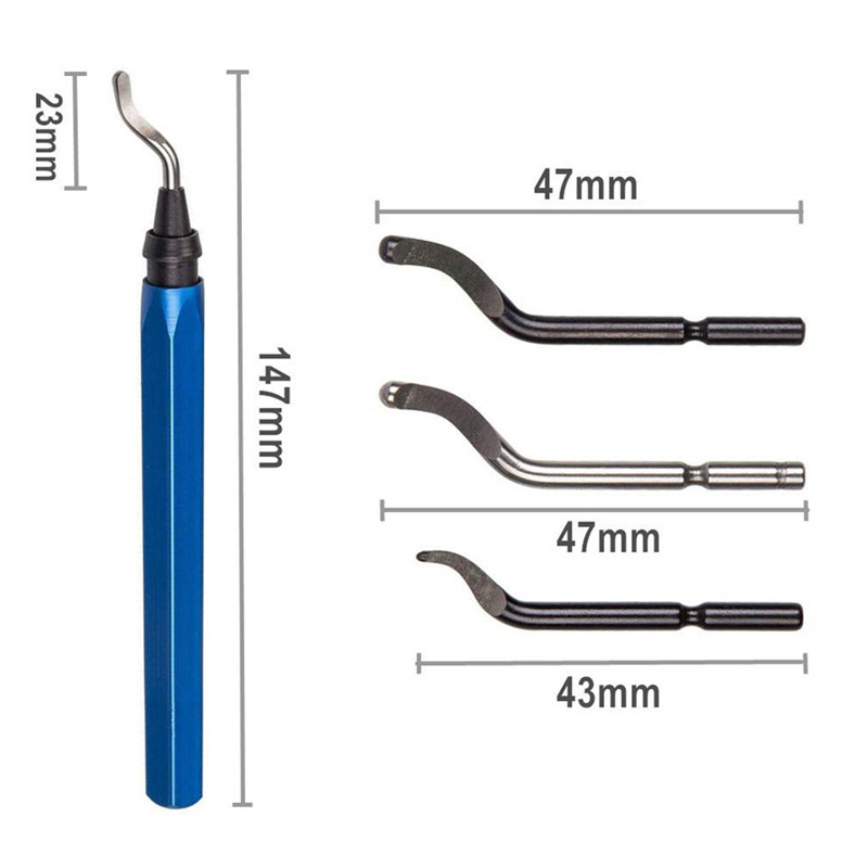 Workshop Hand Tools And Equipment - 便利なアクセサリー バリ取りハンドルブレード バリ取り鋼材 木工用ワークショップ機器 銅用 高速度鋼