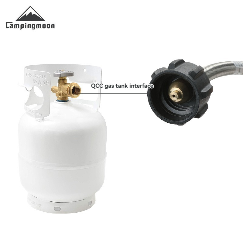 Tools Qcc - CAMPINGMOON PZ-105 粗プロパンストーブ QCC 延長チューブ付き アウトドア