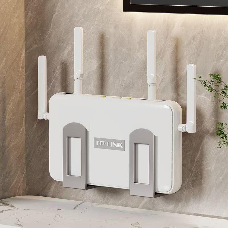 Workshop Tools On Wall - 2個入り壁掛けルーター収納ボックス Wifiデバイスサポートブラケットセットトップボックス配置ラック ホームシアターA/V固定具