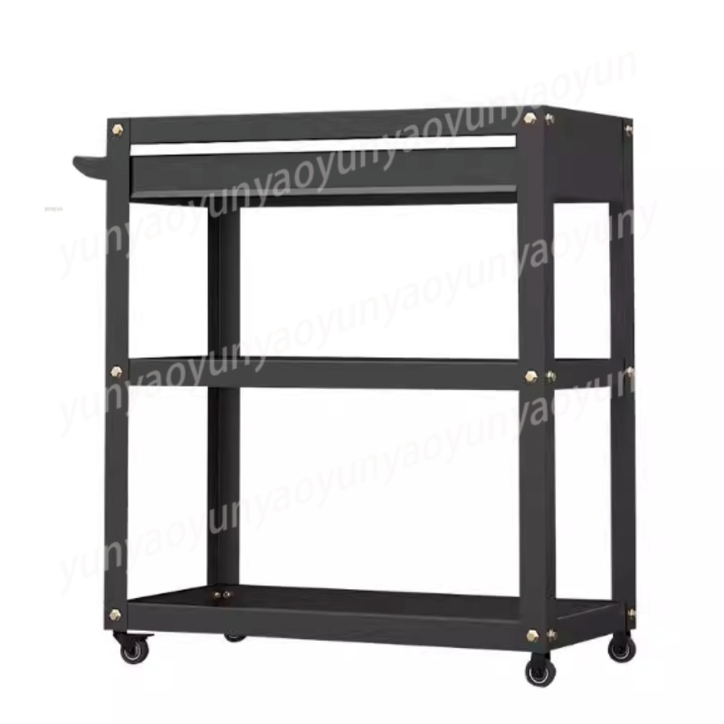 Tools Trolley For Workshop - 頑丈な3段式ローリングカート、多機能ユーティリティカート、引き出し付きワークショップツールトロリー