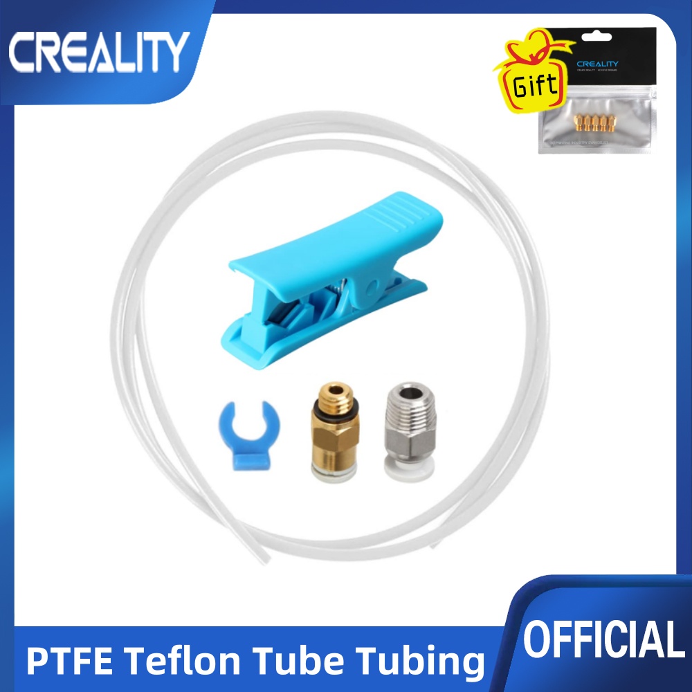Creality Printer Ender 3 - Creality-PTFEチューブアクセサリーキット,1 m/2m耐熱フィラメント,3Dプリンター用,k1 max/k1C/ender 3 v3