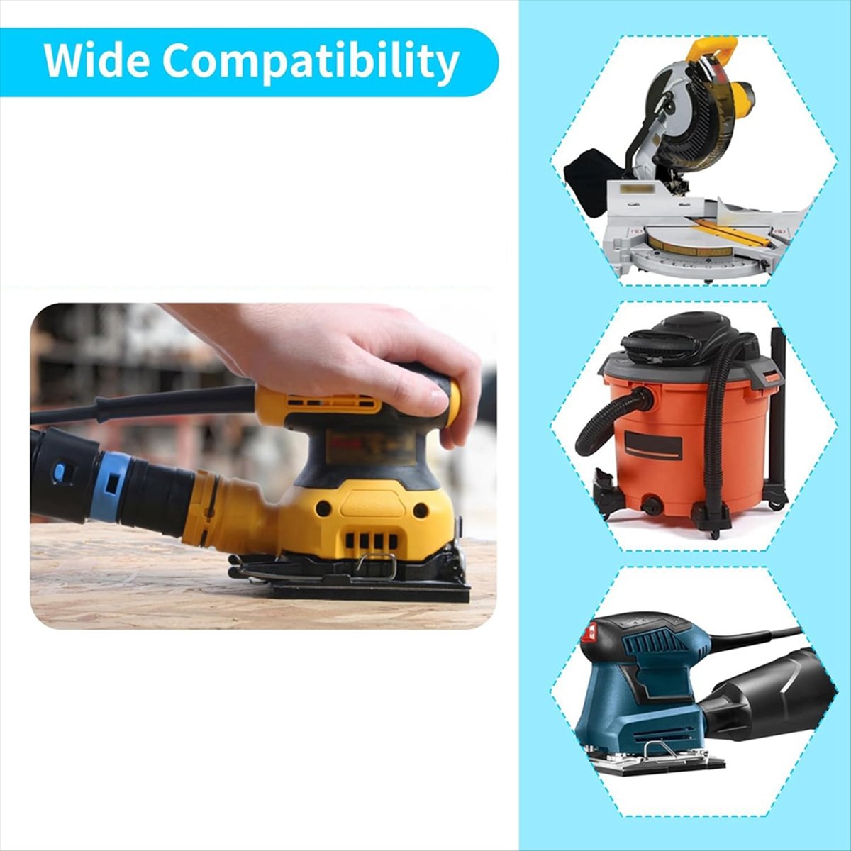 Best Tools For Workshop - 2026年ベストセラー 1 1/4インチ x 17フィート ダストコレクションホース