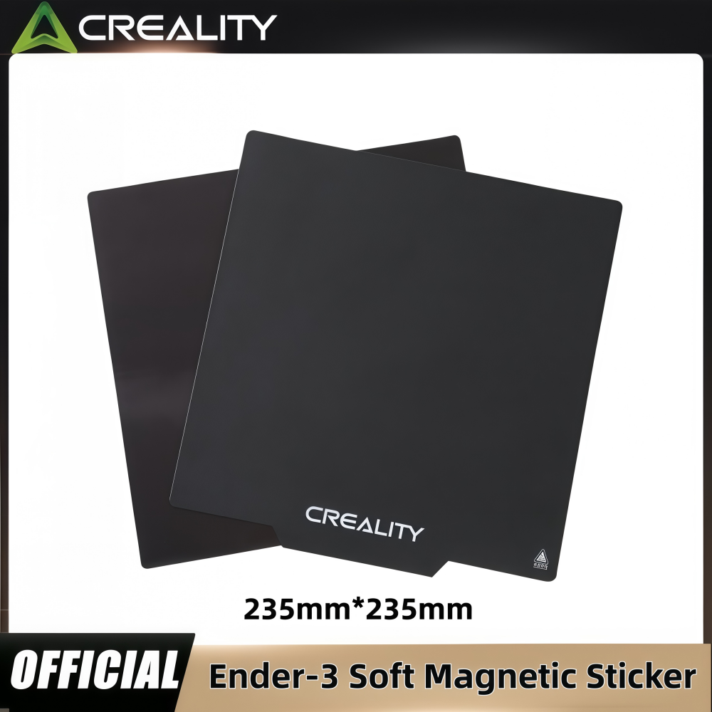 Creality Printer Ender 3 - Creality Ender-3 ソフト磁気ステッカープレート (235*235mm)、Ender-3 V2/Ender-3/3 Pro//Ender-5/Ender-5S/Ender-5