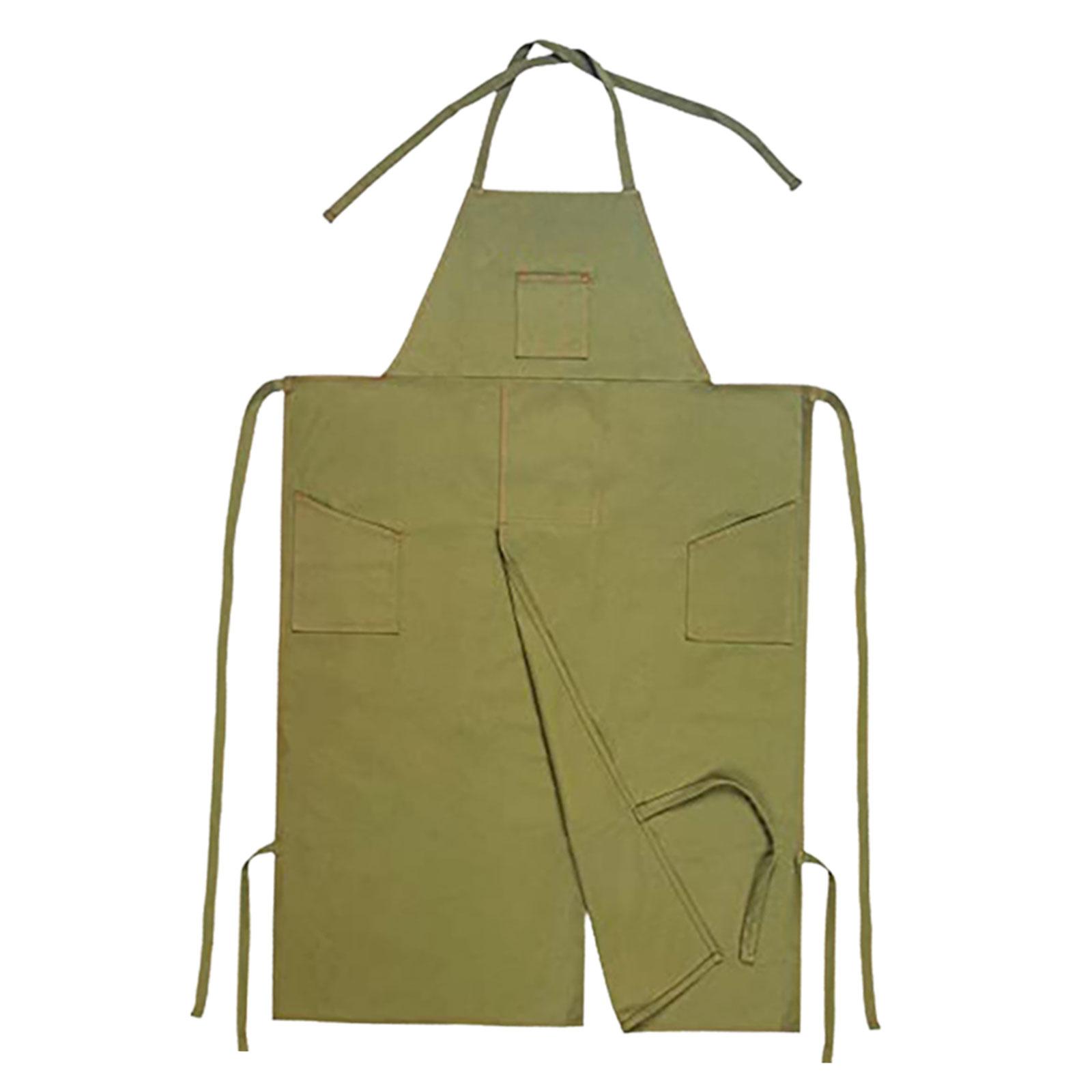 Workshop Tools Drawing - 陶芸エプロン 大人用 ツールポケット付き 多用途作業エプロン シェフエプロン クラフト