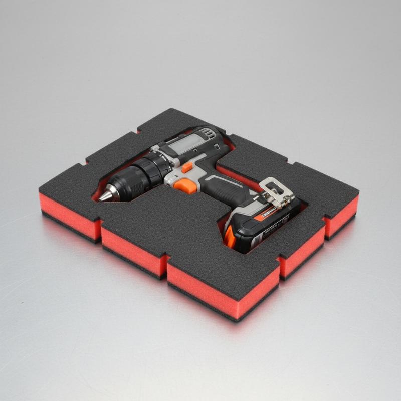 Tools Box For Workshop - 1 個赤黒耐衝撃フォームインサートツールオーガナイザースポンジライナー 48-22-8442 & 48-22-84432 ワークショップツール引き出し収納ボックス