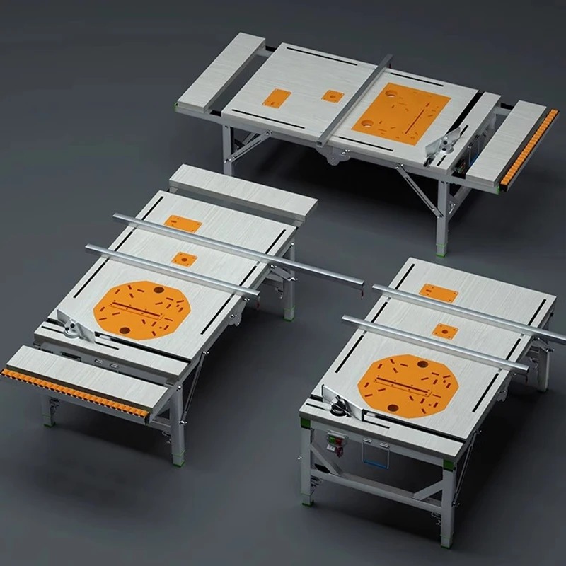 Workbench Portable Fold - 新型多機能木工作業台 ポータブル折りたたみ式作業台 木工用鋸台 伸縮式取り外し可能手動工具