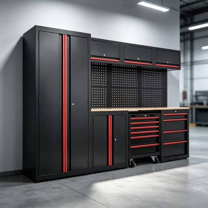 Tools Trolley For Workshop - カスタマイズ可能なワークショップワークステーションツールキャビネットグループ、ガレージワークベンチ、ツールボックス、引き出しチェスト、キャスター付きツールカート、トロリー、OEM