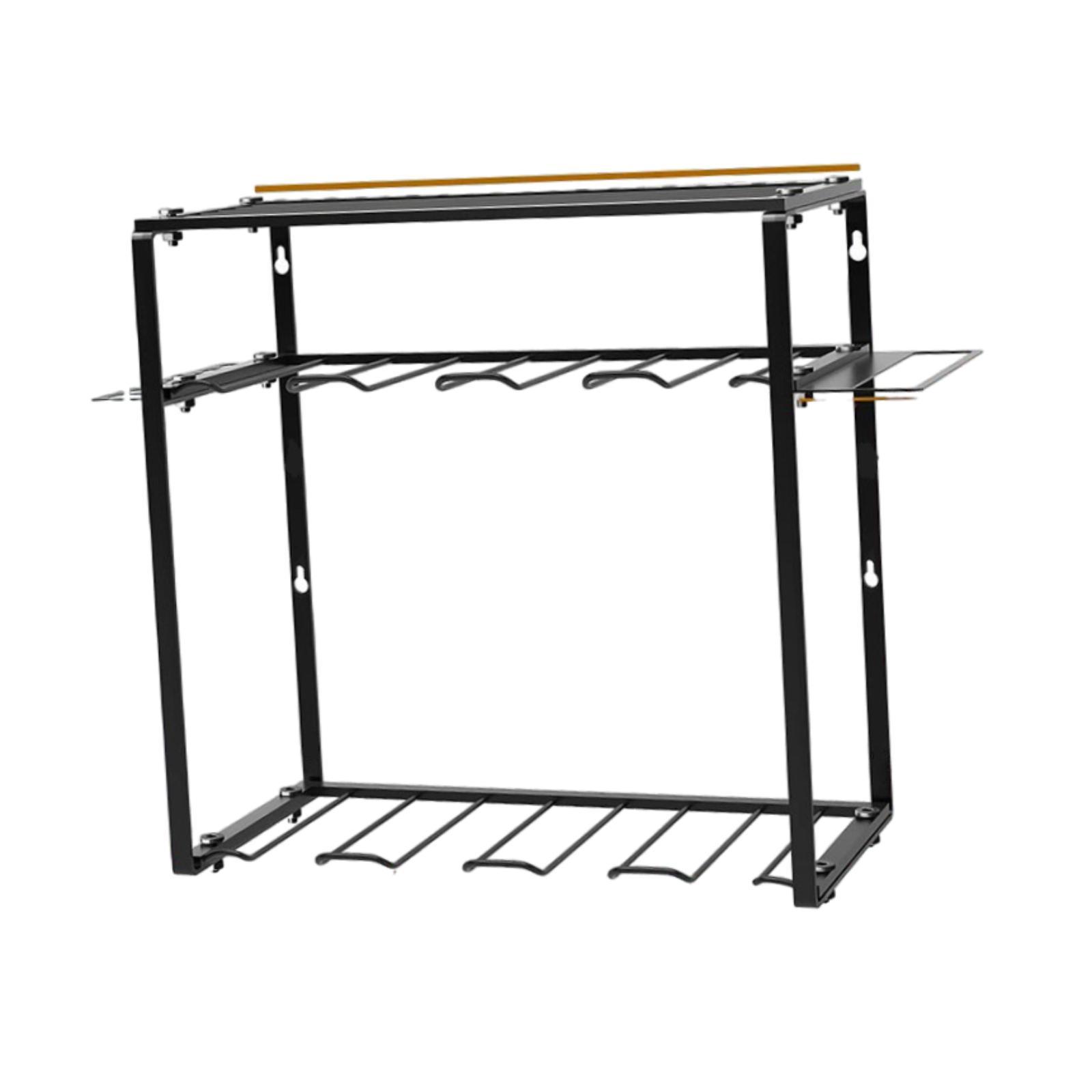 Workshop Tools Hanger - 電動工具オーガナイザー ワークショップ壁掛けユーティリティラック コードレスドリルハンガー棚 ドリル、ドライバー、ハンマー、レンチ、スパナ用
