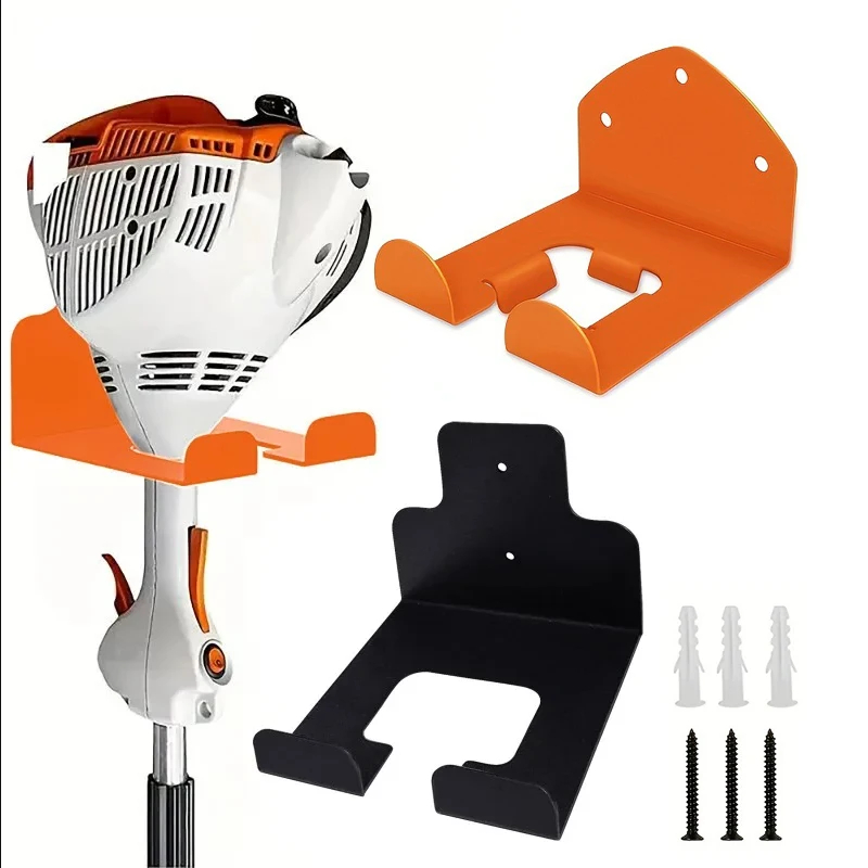 Workshop Tools On Wall - ガレージオーガナイザー、トリマーラック、ガーデン電動工具ハンガー、除草機ホルダー、壁掛け式、草刈り機、ヘッジトリマー、ガーデンツール用