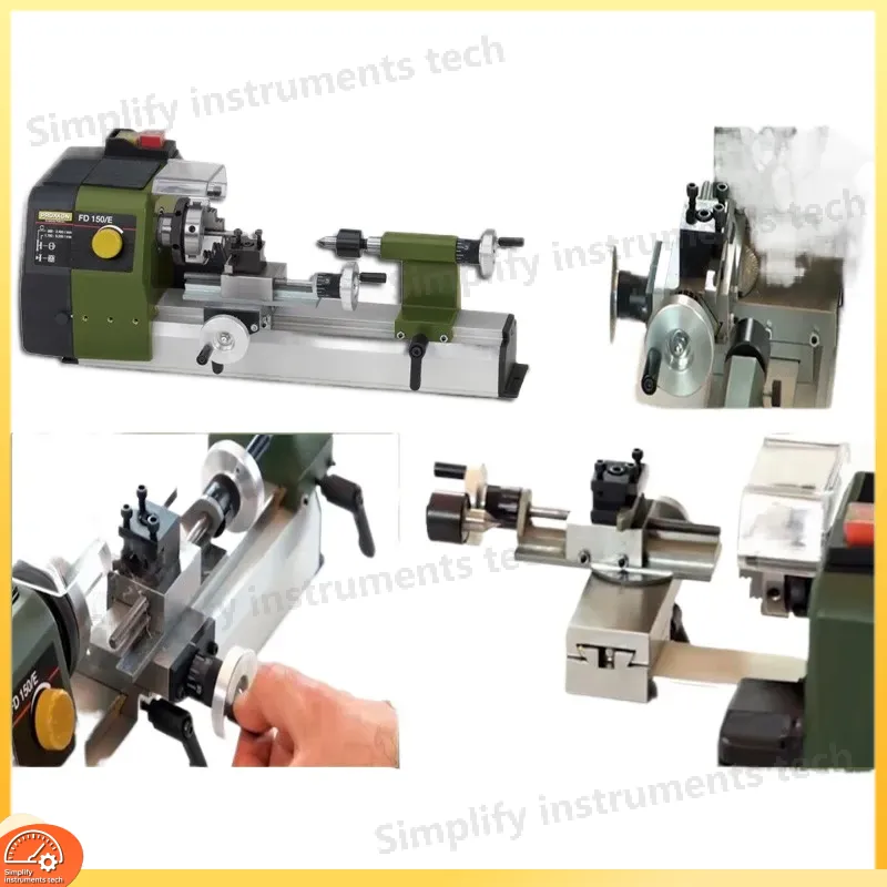 Workshop Tools Engineering - ミニ精密旋盤FD150 E24150 金属・木材・プラスチック旋削・フライス加工CNCラボ・ワークショップ・趣味・エンジニアリング向け