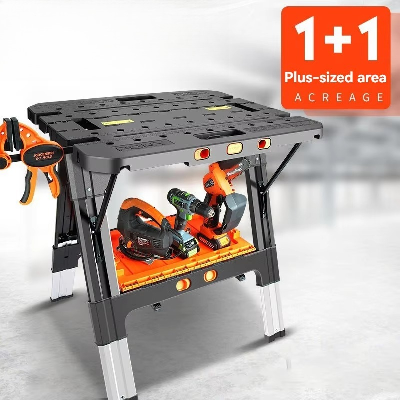 ポータブル折りたたみ式作業台、木工用ワークベンチ付き - 1 - Workbench Portable Fold のレビューと価格