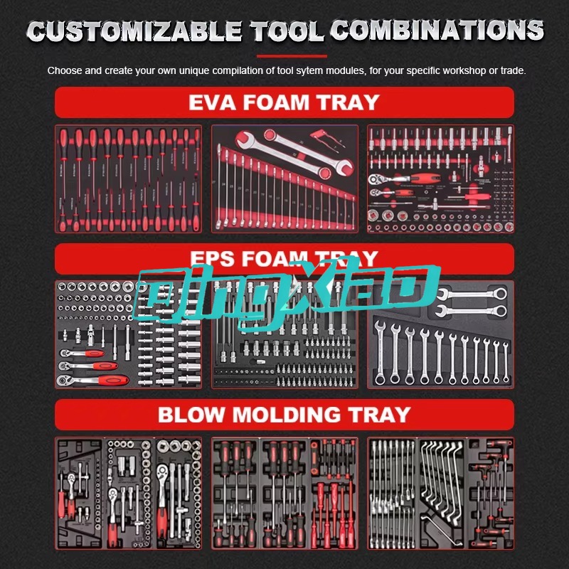 7段引き出し250個入りツールキャビネットトロリー、自動車修 - Tools Trolley For Workshop のレビューと価格