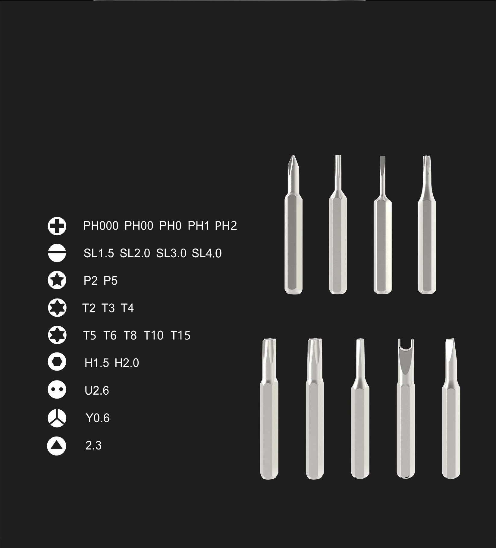 25 in 1精密ドライバーセット磁気スクリュードライバーキ - Tools Xiaomi のレビューと価格