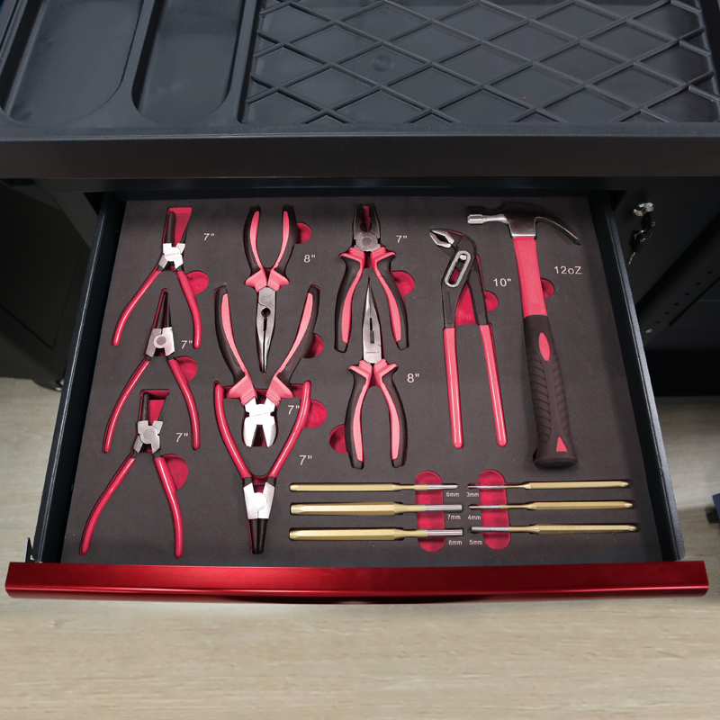 7段引き出しツールトロリー、273個のEVAフォームツールセ - Tools Trolley For Workshop のレビューと価格