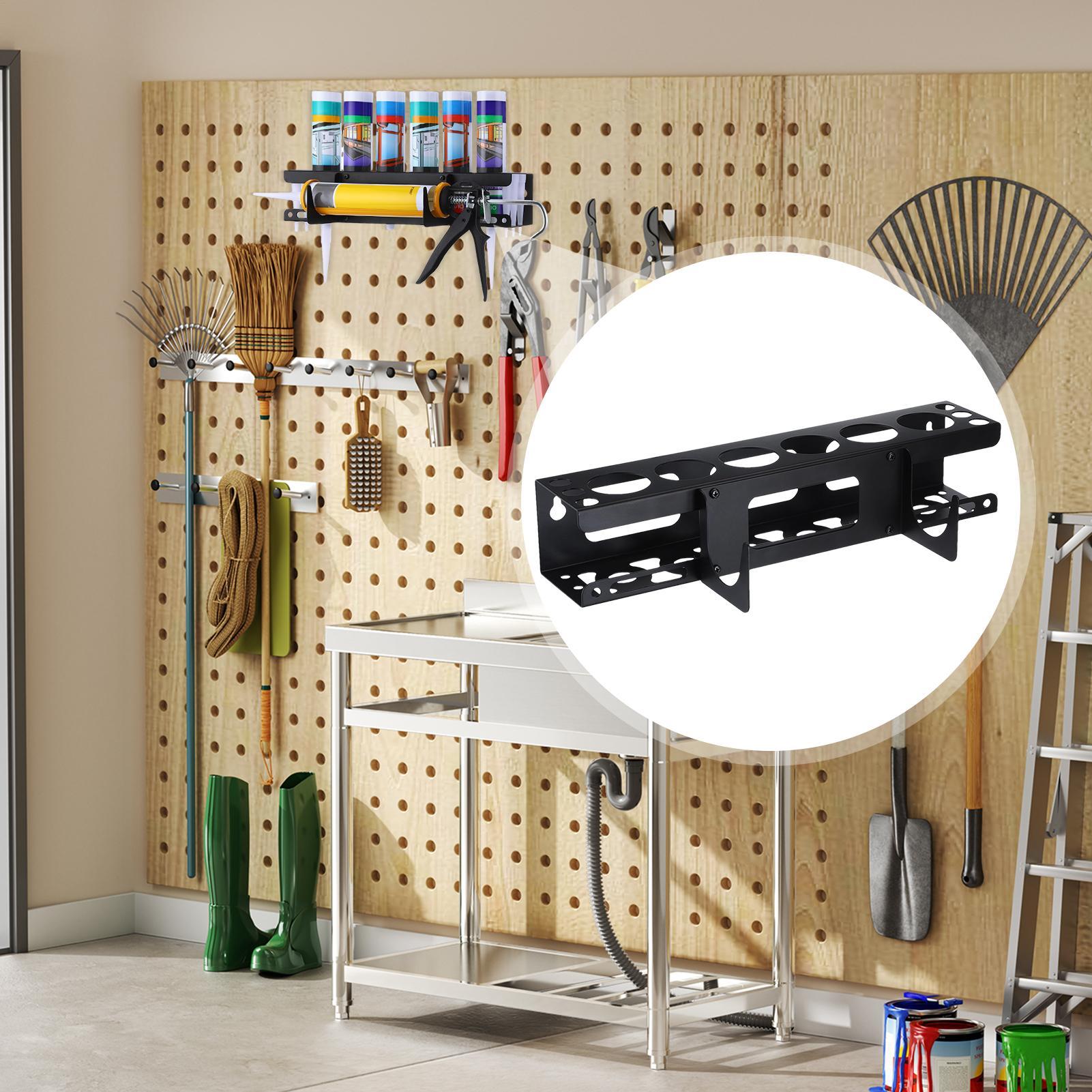 コーキングガンとチューブホルダー壁掛け式ハンドコーキングツー - Workshop Tools On Wall のレビューと価格
