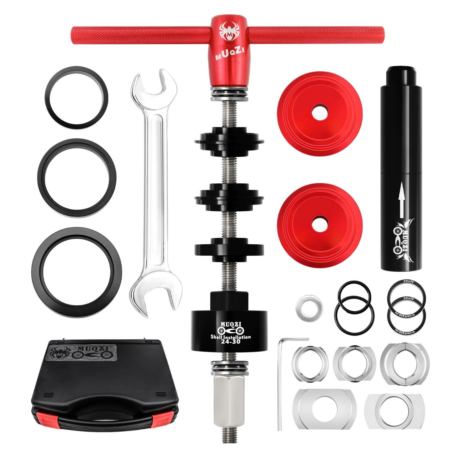 プロ用自転車ベアリングプレスツールセット、ボトムブラケットカ - Workshop Tools Kit のレビューと価格