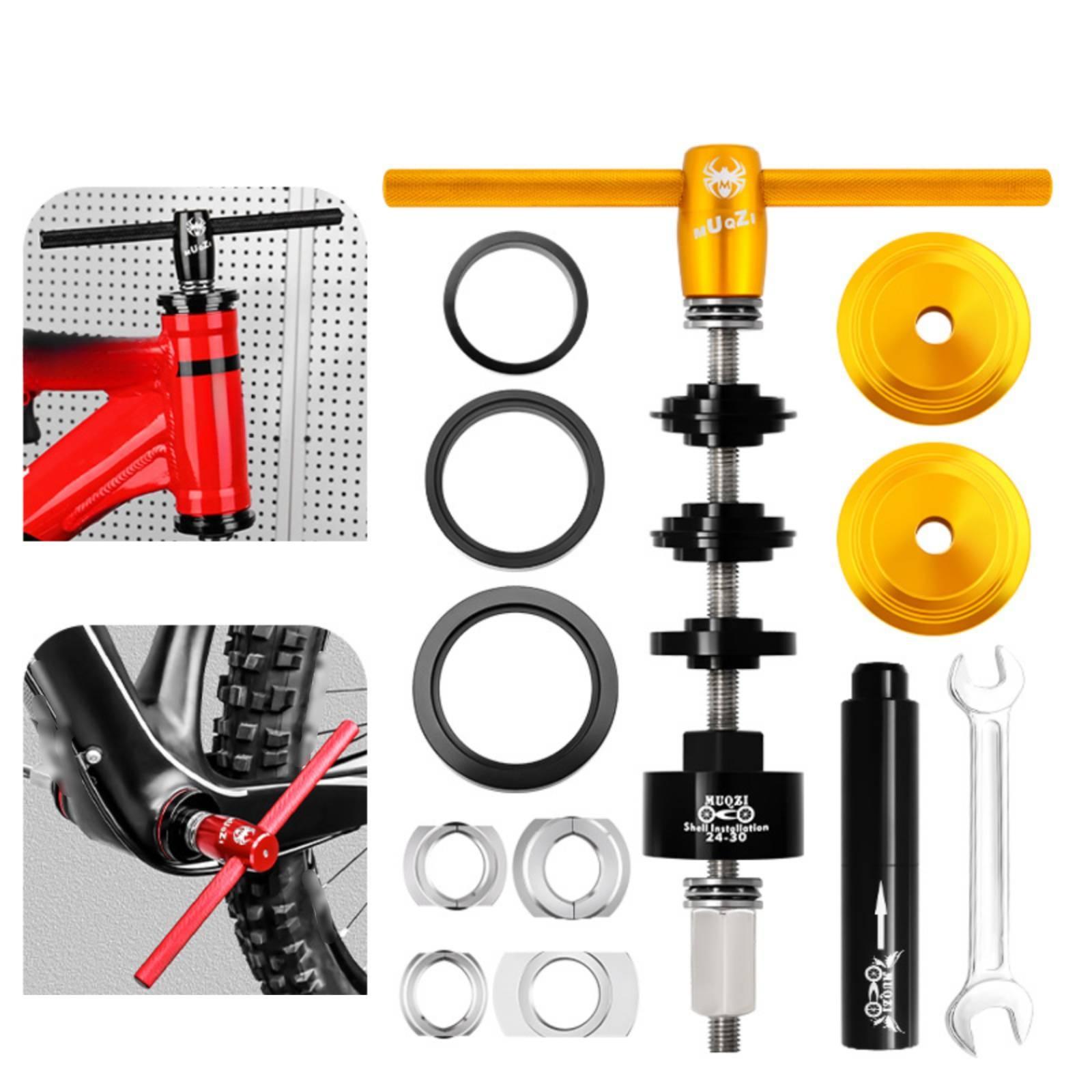 プロ用自転車ベアリングプレスツールセット、ボトムブラケットカ - Workshop Tools Kit のレビューと価格