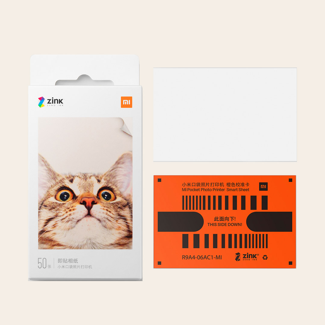 Xiaomi ポケットプリンタ用紙 ZINK 自己粘着写真プ - Tools Xiaomi のレビューと価格