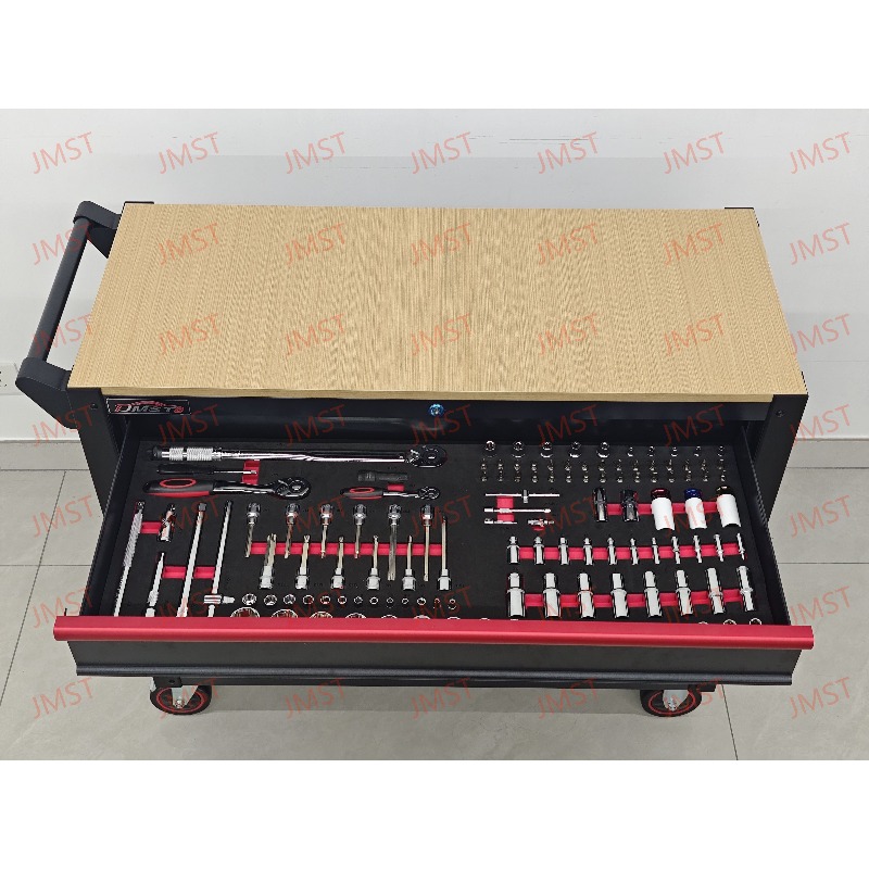 12段引き出し471点ツールキット、自動車整備工場用スチール - Tools Trolley For Workshop のレビューと価格