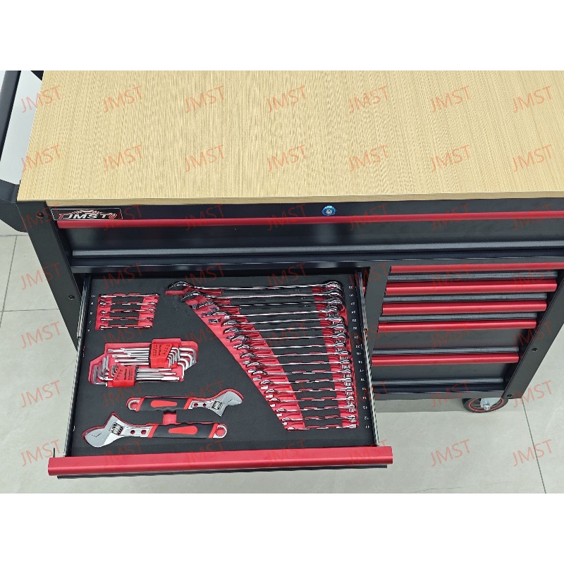 12段引き出し471点ツールキット、自動車整備工場用スチール - Tools Trolley For Workshop のレビューと価格