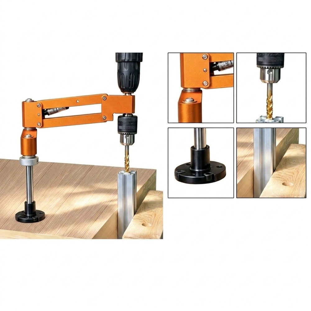 CNC アルミ合金カンチレバータッピングブラケットハンドドリ - Workshop Hand Tools And Equipment のレビューと価格