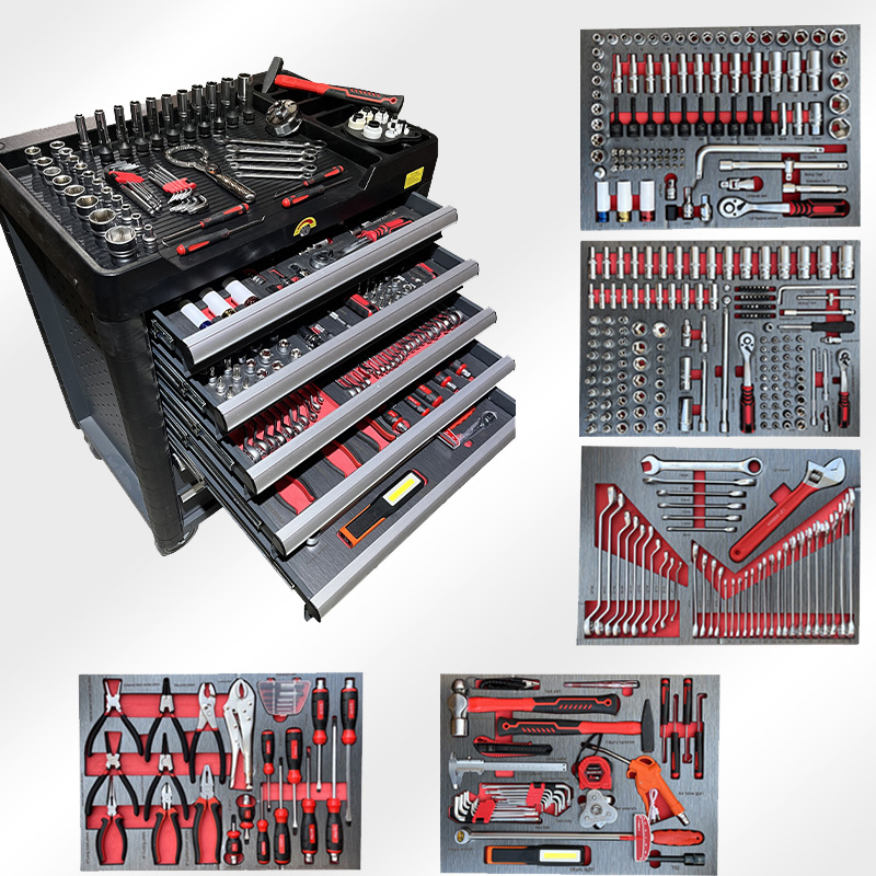 369点組み合わせ機械修理工具セットと引き出し付き大型ツール - Hand Tools Maintenance Workshop のレビューと価格