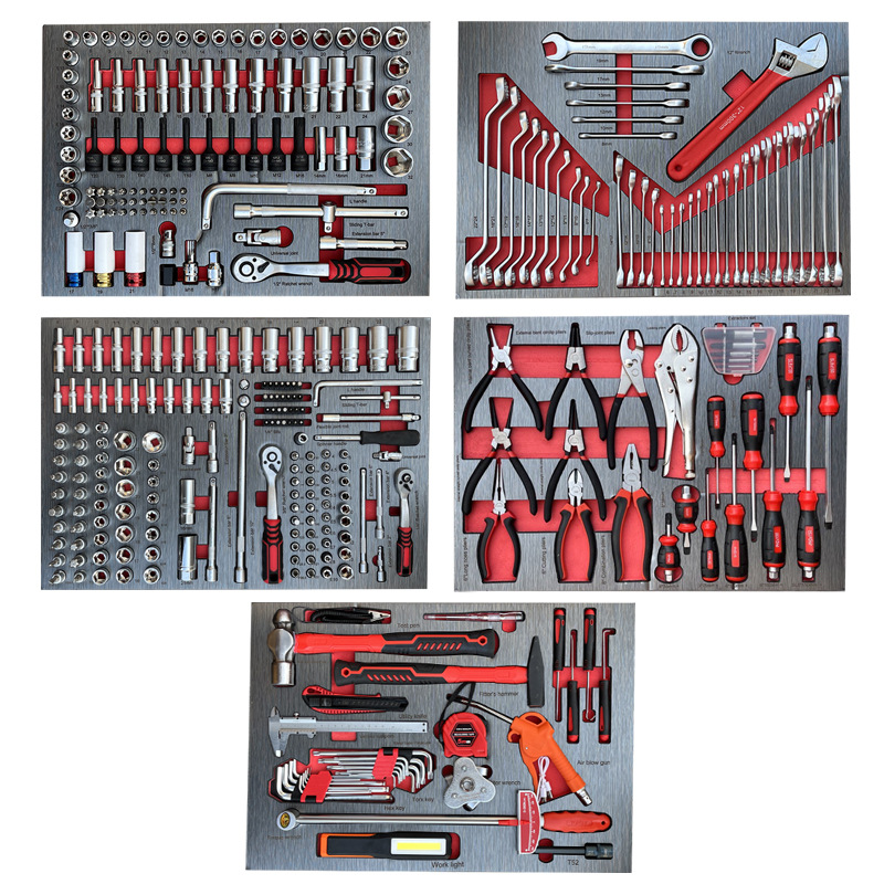 369点組み合わせ機械修理工具セットと引き出し付き大型ツール - Hand Tools Maintenance Workshop のレビューと価格