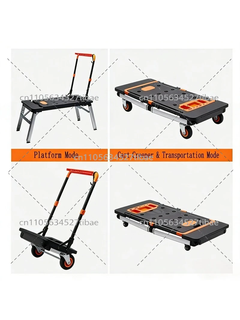 7-in-1ポータブル折りたたみ式ワークベンチ多機能DIY木 - Workbench Portable Fold のレビューと価格