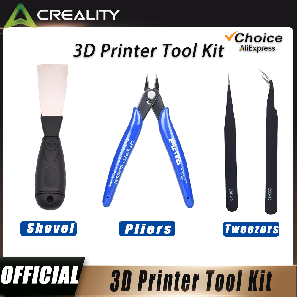 3Dプリンターツール 除去用スパチュラ スチールプライヤー  - Creality Printer Ender 3 のレビューと価格
