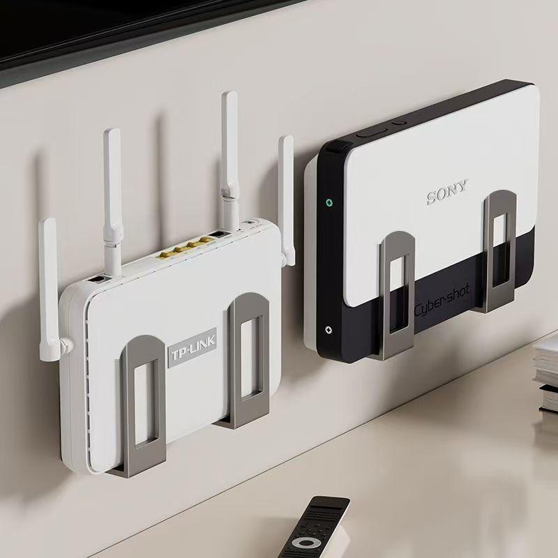 2個入り壁掛けルーター収納ボックス Wifiデバイスサポート - Workshop Tools On Wall のレビューと価格