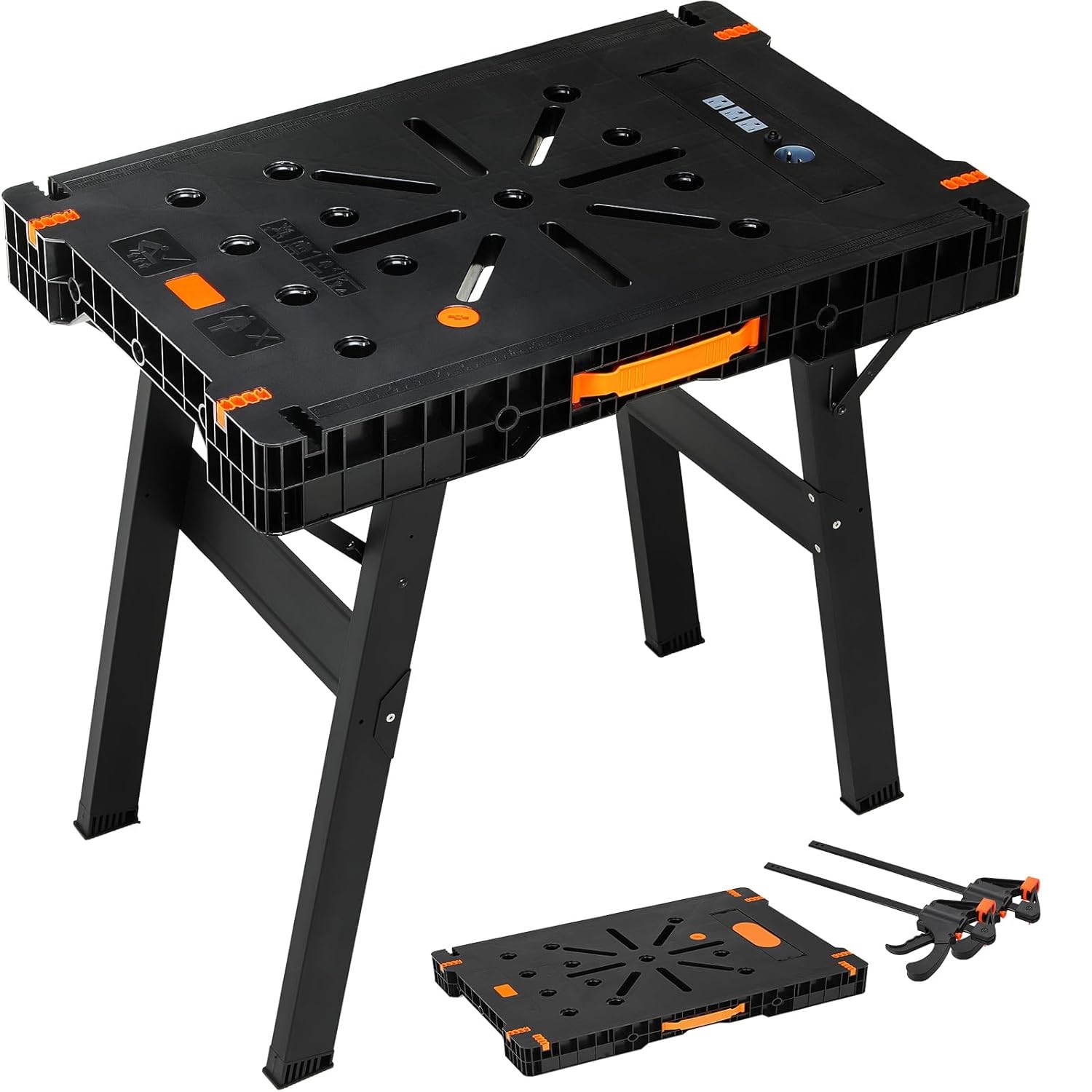 折りたたみ式ワークベンチ（クランプ＆電源タップ付き）- ポー - Workbench Portable Fold のレビューと価格