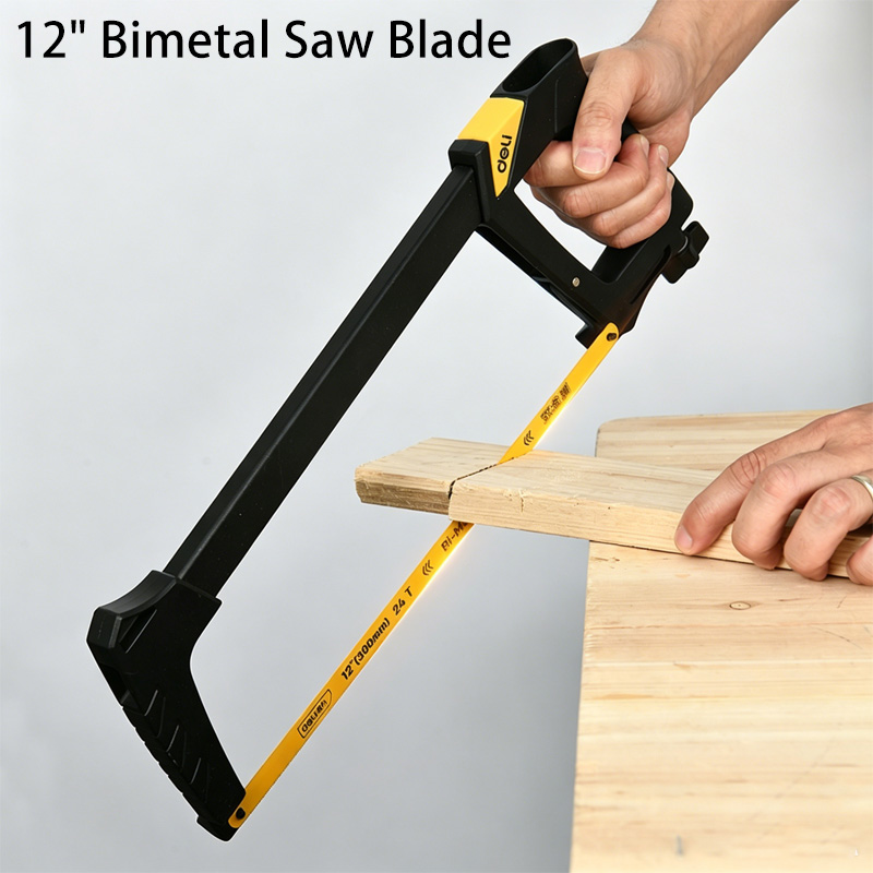 12 インチアルミ角管ハックソーフレームと調整可能なスチール - Workshop Hand Tools And Equipment のレビューと価格