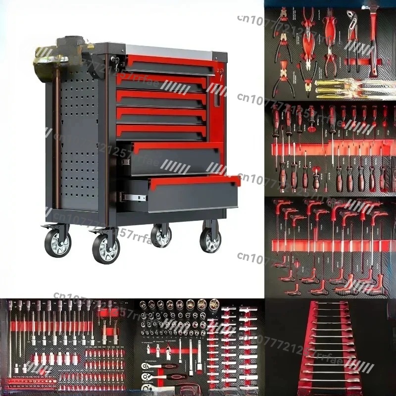 7段引き出しガレージ収納、200～421個の工具セットボック - Tools Trolley For Workshop のレビューと価格