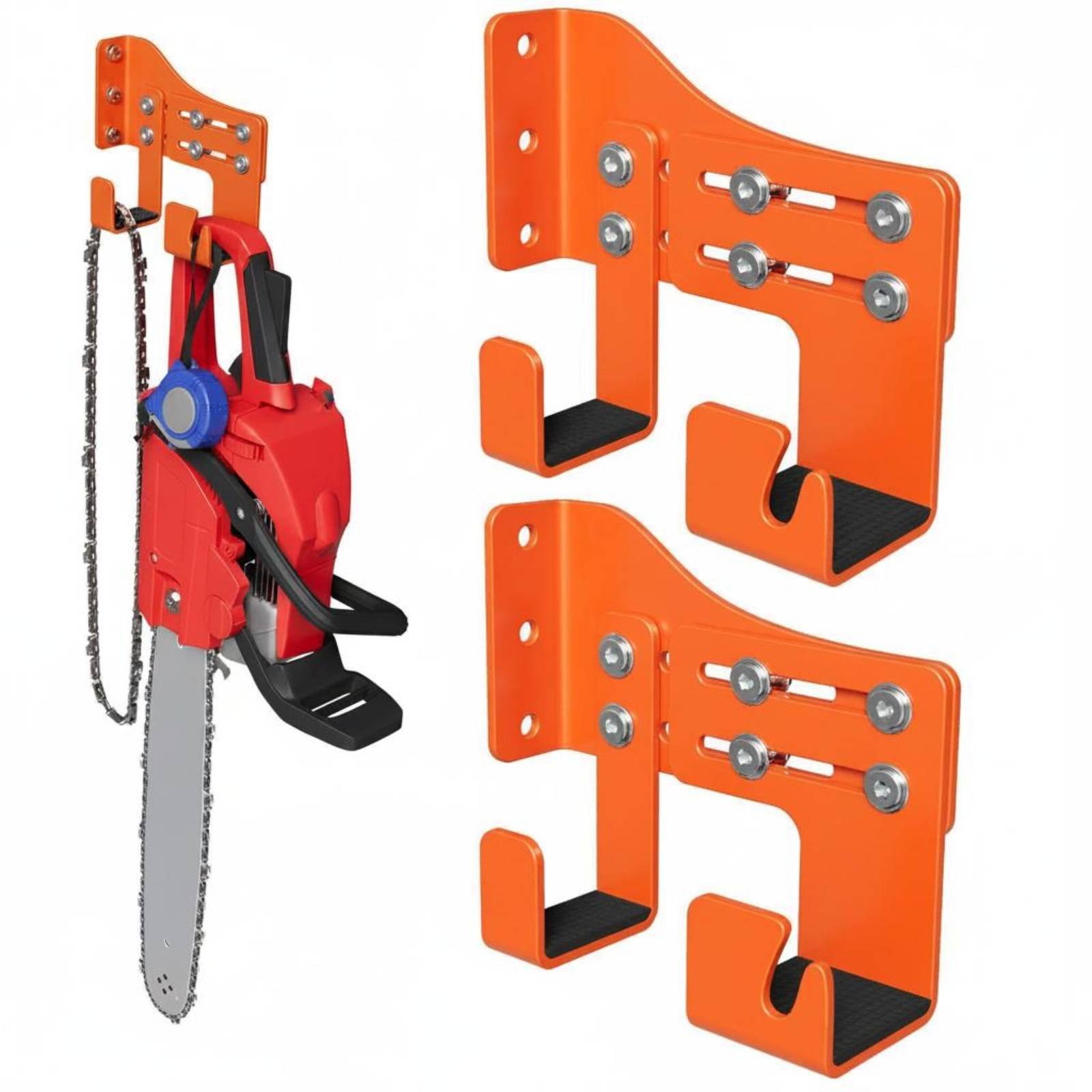 2ピース伐採ツール壁掛けハンガー、二重吊り下げ式伐採ツールフ - Workshop Tools Hanger のレビューと価格