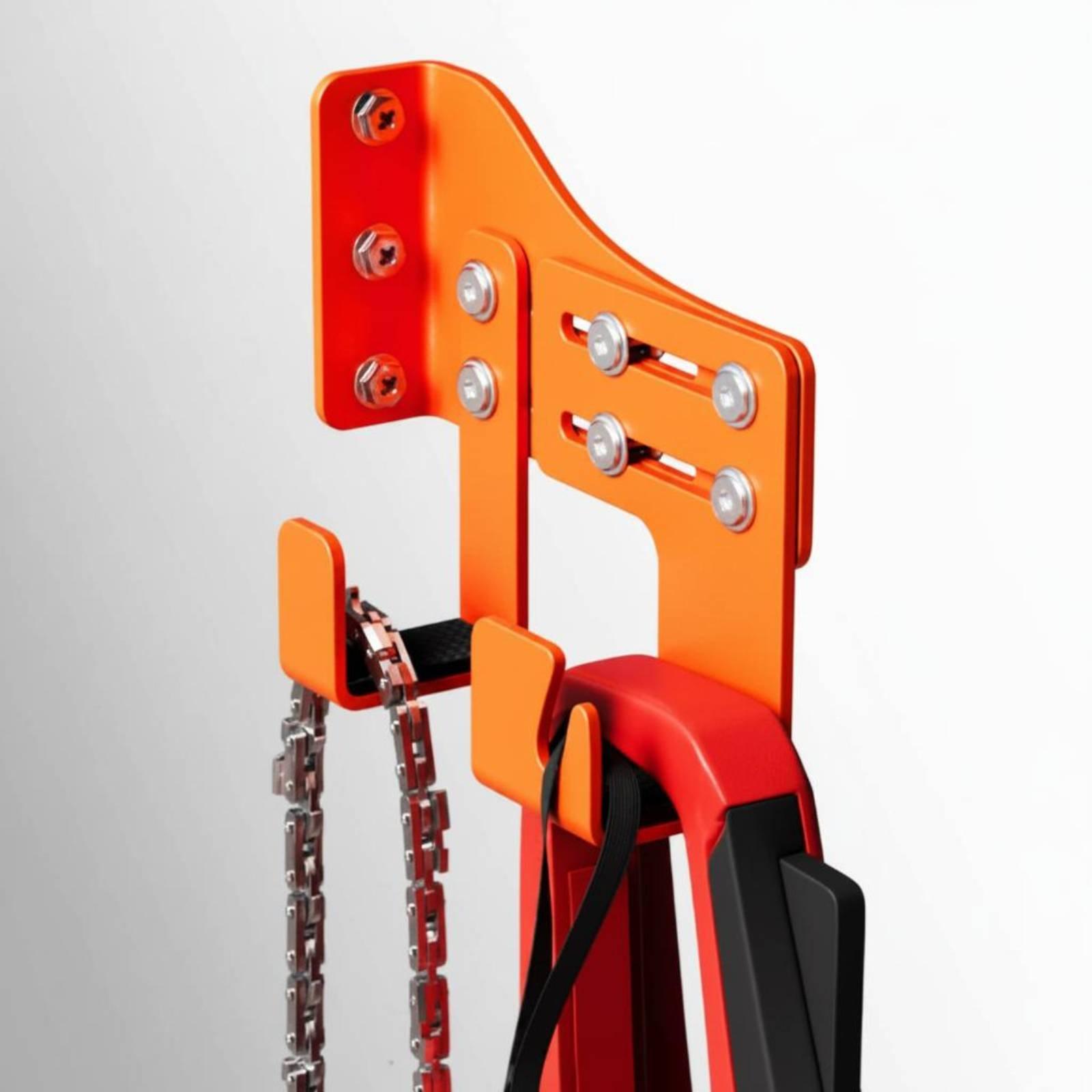 2ピース伐採ツール壁掛けハンガー、二重吊り下げ式伐採ツールフ - Workshop Tools Hanger のレビューと価格