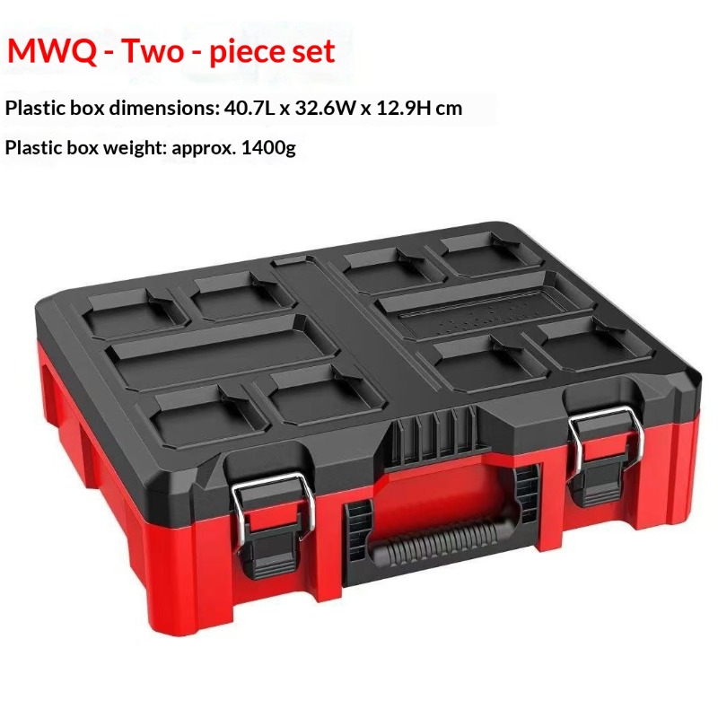 ツールオーガナイザーボックスケース、頑丈なスチール製ツールボ - Tools Box For Workshop のレビューと価格