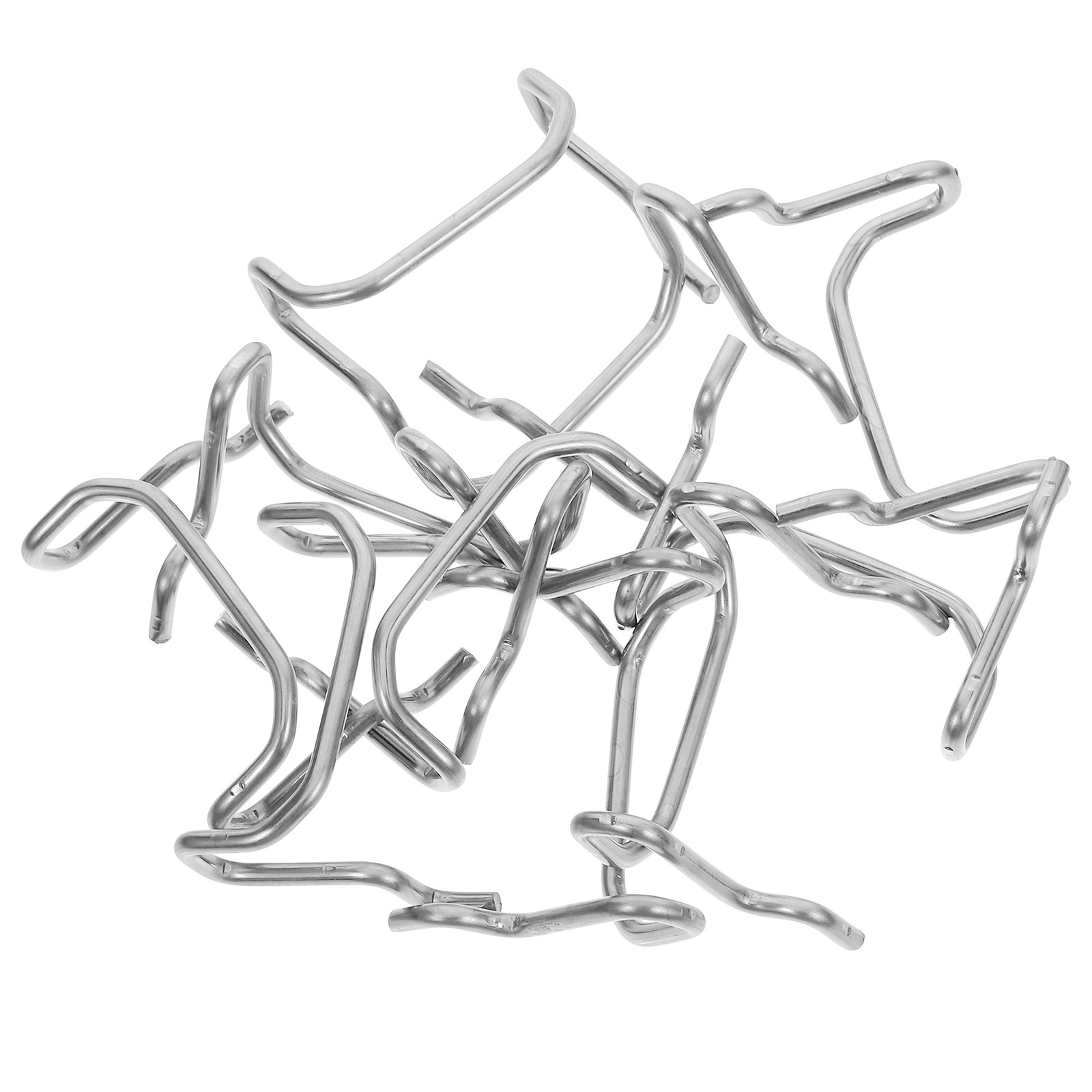 10個入りステンレス製ペグボードフック、収納ビン用、頑丈な厚 - Workshop Tools Hanger のレビューと価格