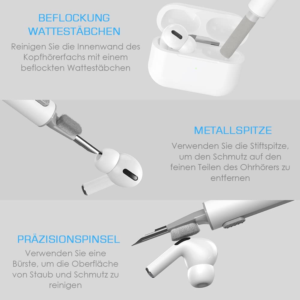 ワイヤレスイヤホンクリーナーキット Airpods プロ 1 - Tools Xiaomi のレビューと価格