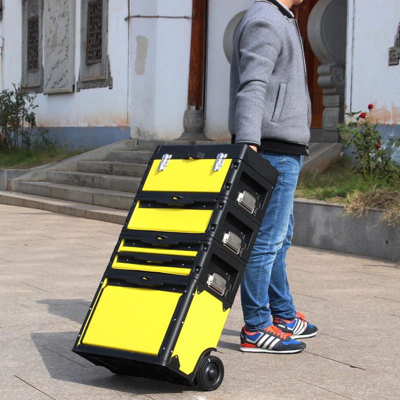 車整備工具収納ボックス多機能トロリー三役一体型ハードウェアツ - Workshop Tools Engineering のレビューと価格