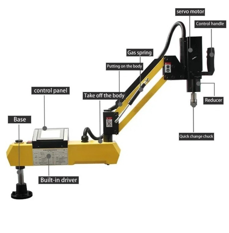金属タッピングマシン MR-16 M3-M16 精密エンジニ - Workshop Tools Engineering のレビューと価格