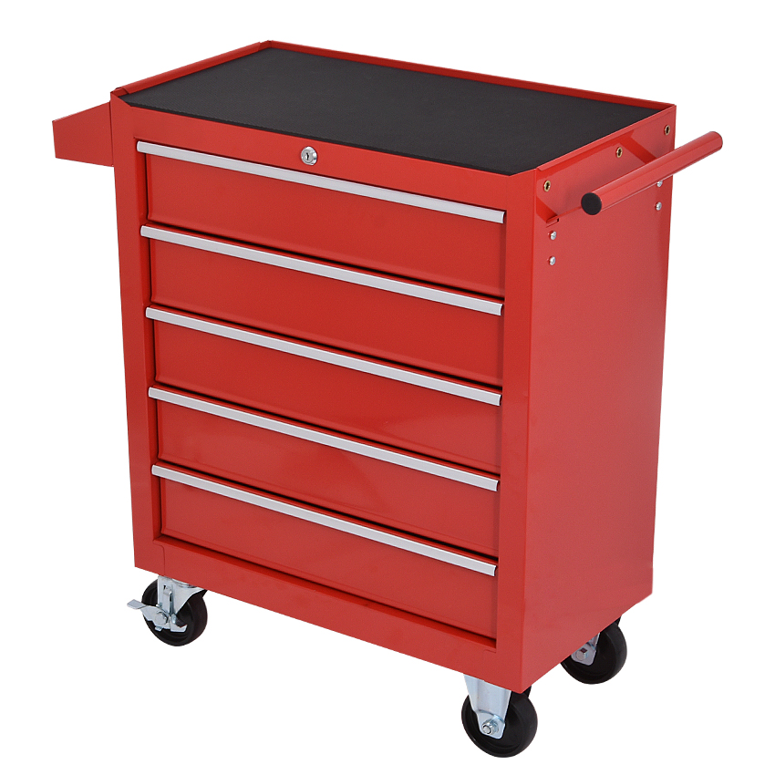 DA-25 5段引き出し収納ツールボックストロリー、ワークシ - Tools Trolley For Workshop のレビューと価格