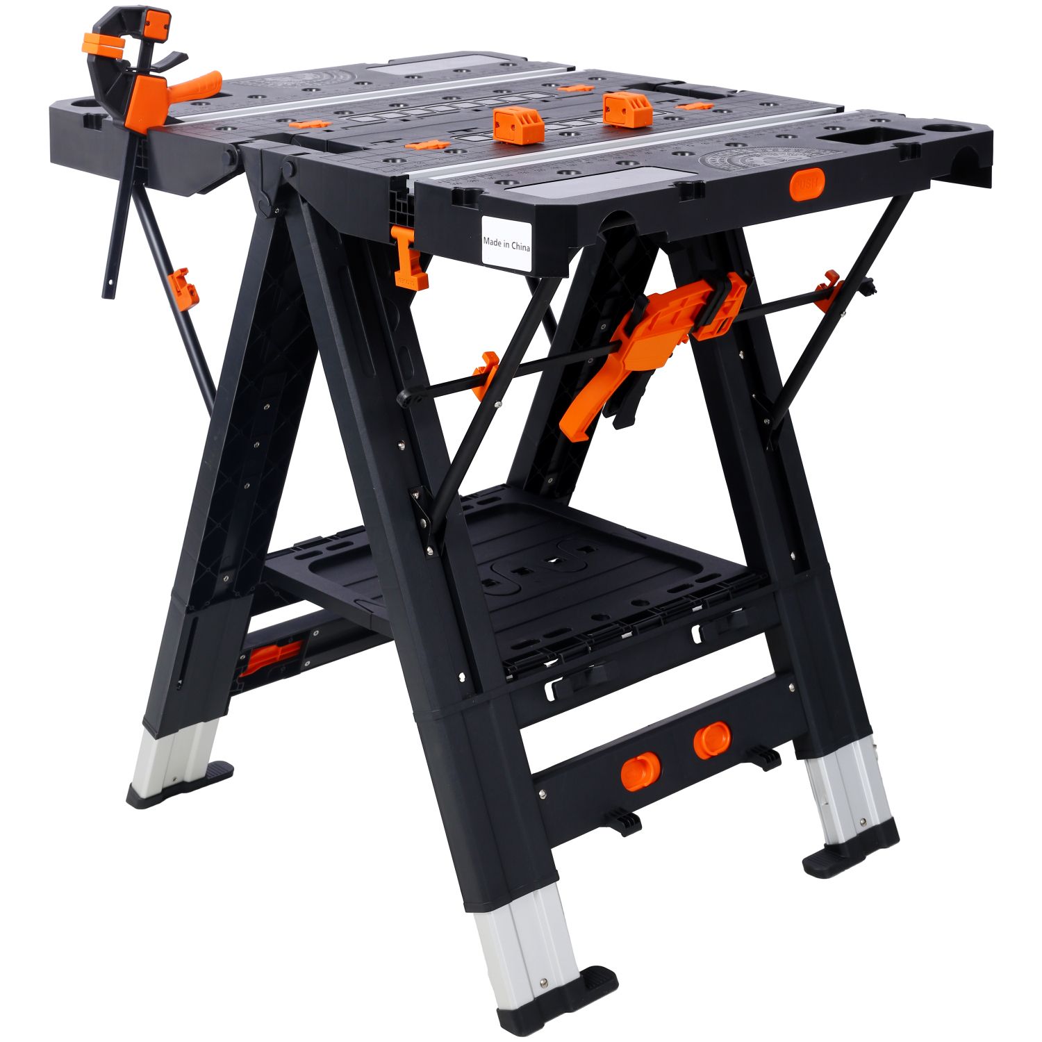 ポータブル折りたたみ式2-in-1作業台 大型耐荷重 鋸と作 - Workbench Portable Fold のレビューと価格