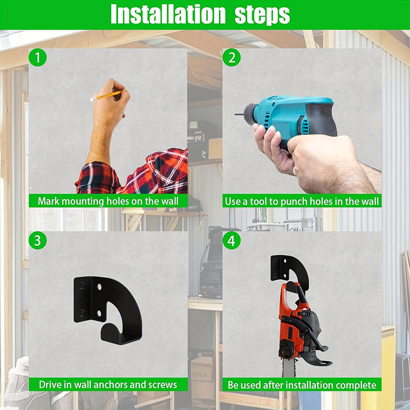 ガレージオーガナイザー、トリマーラック、ガーデン電動工具ハン - Workshop Tools On Wall のレビューと価格