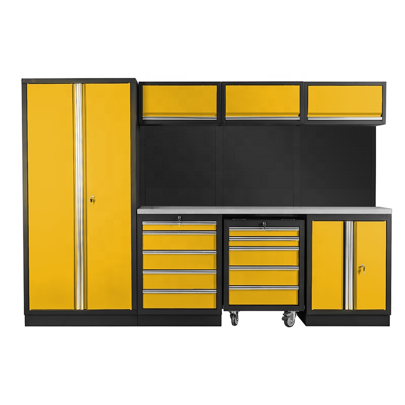 頑丈な金属製ツールキャビネットトロリー、ワークショップやガレ - Tools Trolley For Workshop のレビューと価格