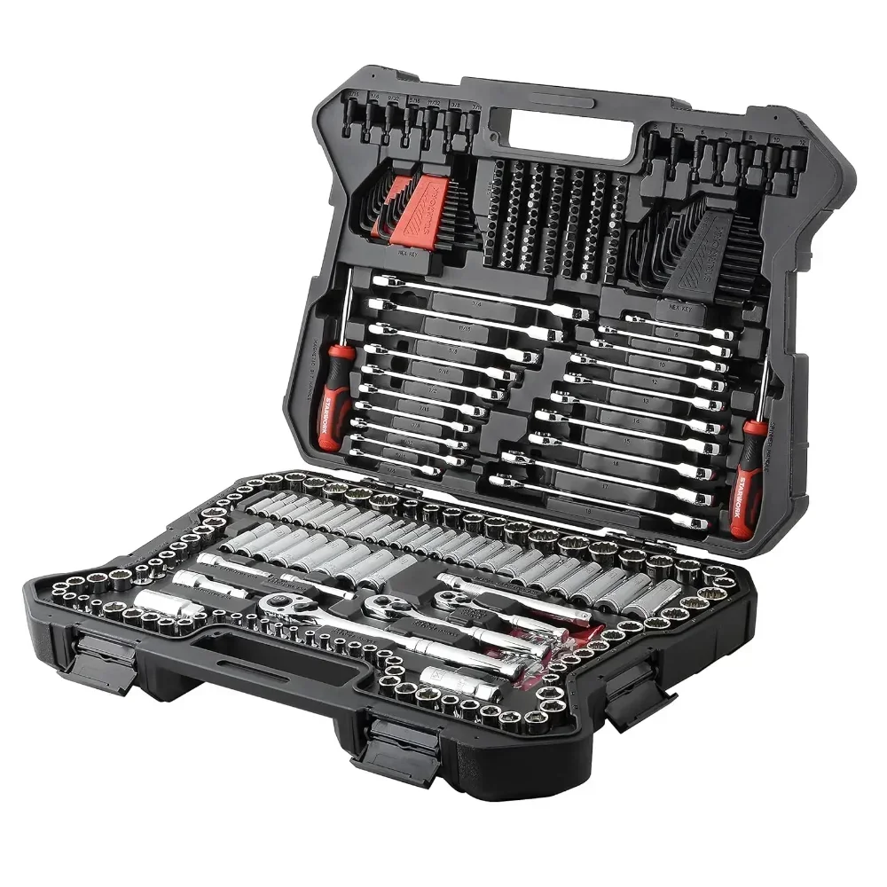 新入荷 多目的303ピースメカニックツールセットとソケットセ - Workshop Tools Kit のレビューと価格